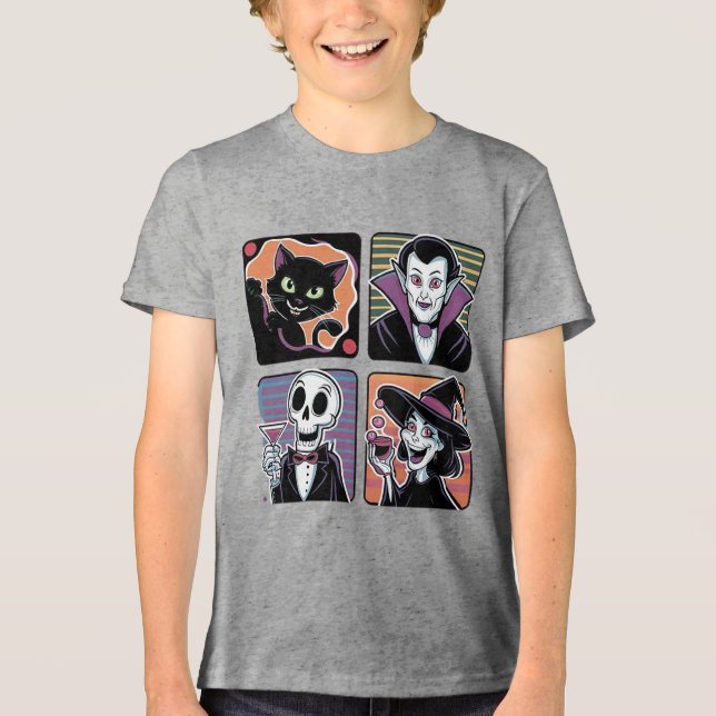 halloweenfigur t shirt (Framsida)