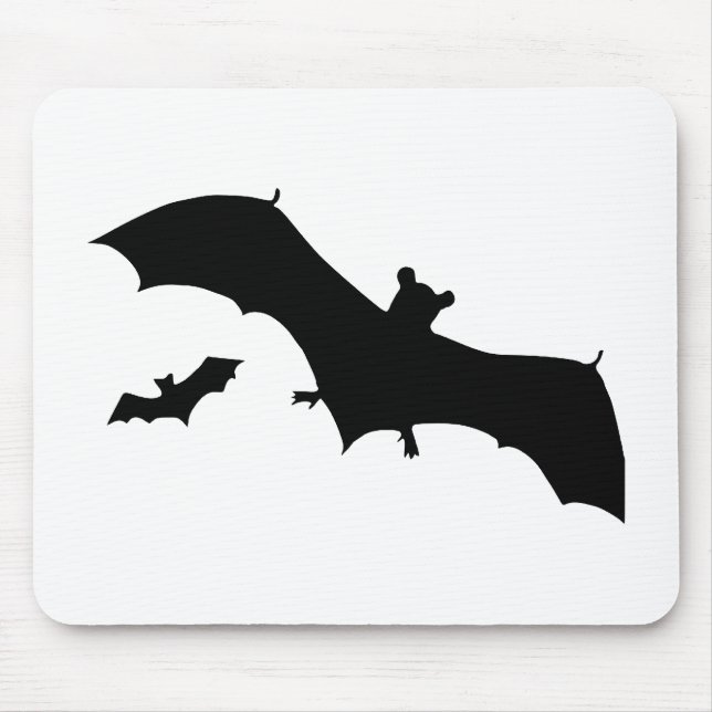 Halloweenfladdermöss Musmatta (Framsidan)