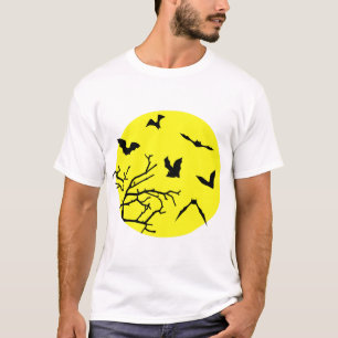 Halloweenfladdermöss t shirt