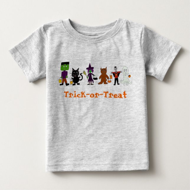 HalloweenFriends T-shirt (Framsida)
