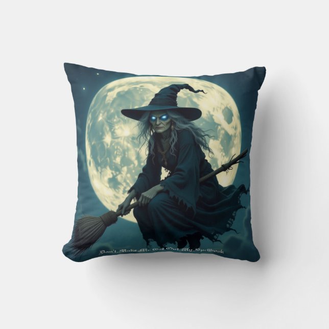 Halloweenhäxa Kudde (Framsida)