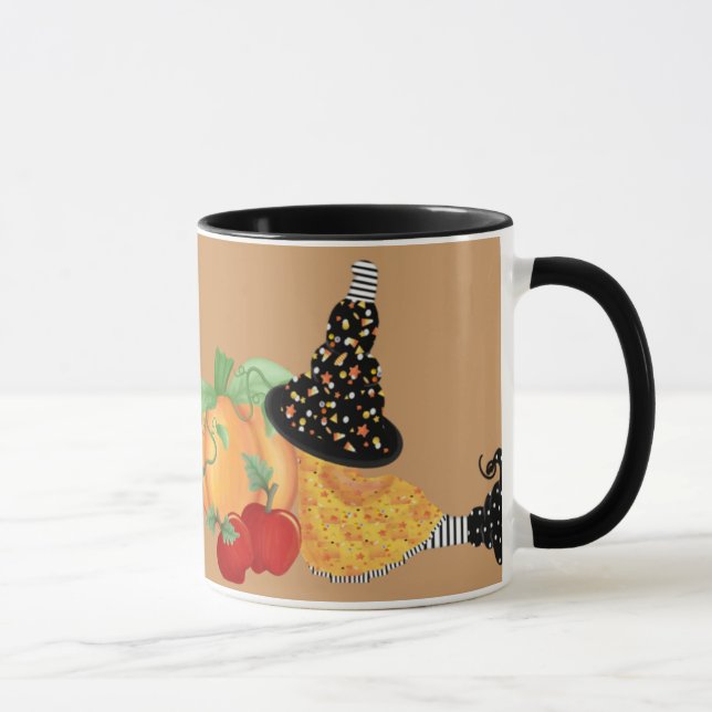 Halloweenhäxa Mugg (Höger)