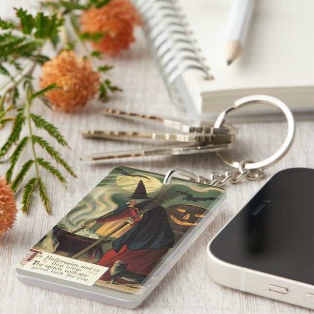 Halloweenhäxa Rör i Magisk Kittel från Svunna Tide (Högra Framsidan)