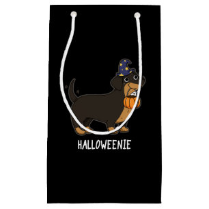 Halloweenie Rolig Korv Hund Puns Mörk Bakgrund