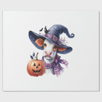 Halloweenko med höst presentpapper