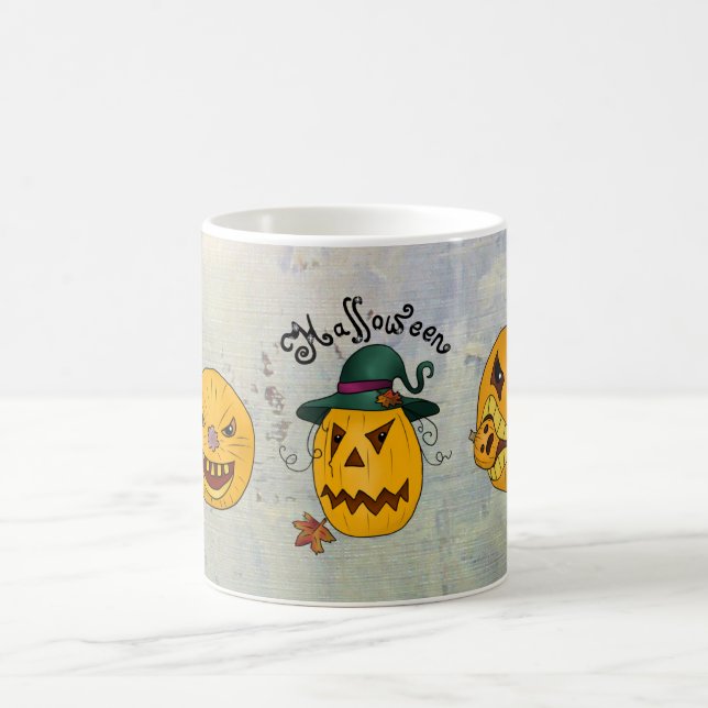 Halloweenkürbis Kaffemugg (Center)