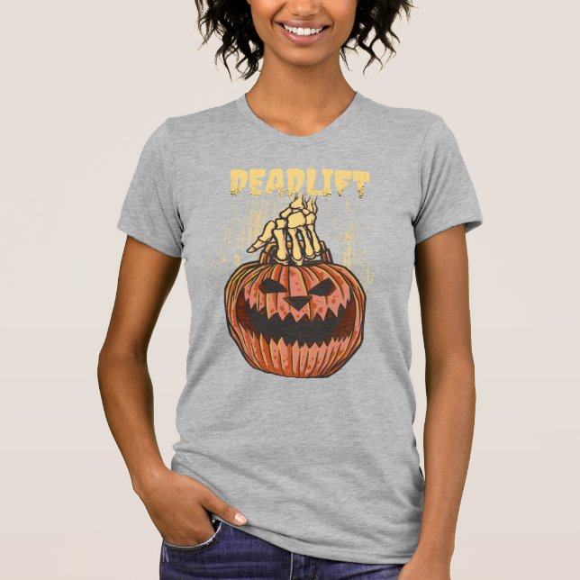 Halloweenlykta T Shirt (Framsida)