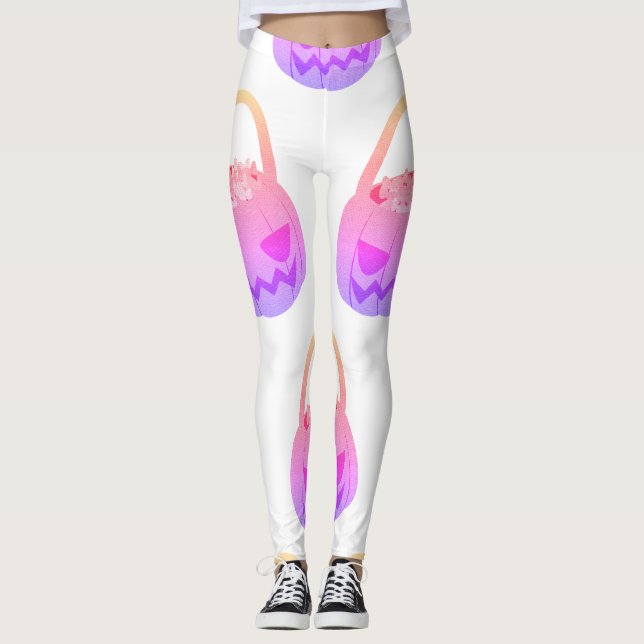 Halloweenmagin Leggings (Framsida)