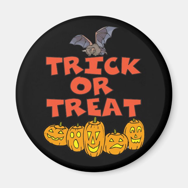 Halloweenmagnet Magnet (Framsidan)