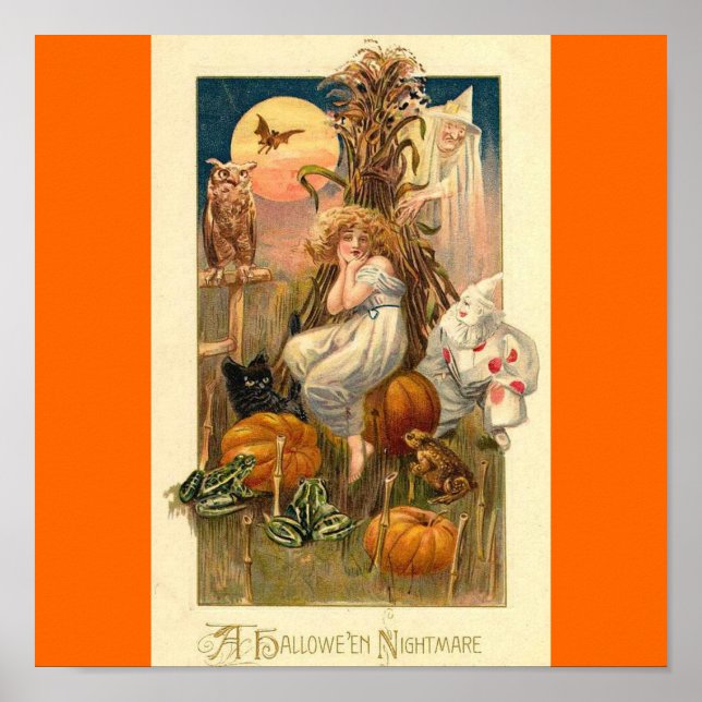 halloweenmardröm poster (Framsidan)