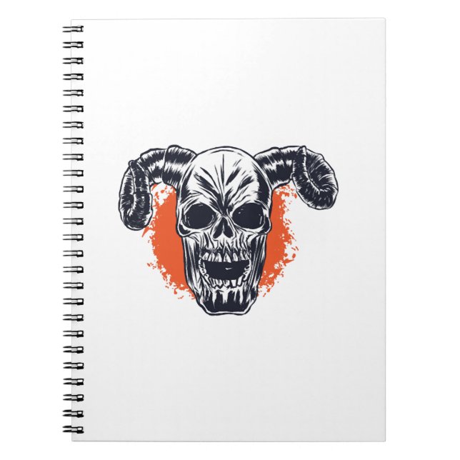 Halloweenmonster   anteckningsbok (Framsidan)