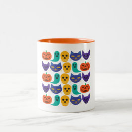 Halloweenmönster Mugg