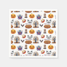 Halloweenmönster på