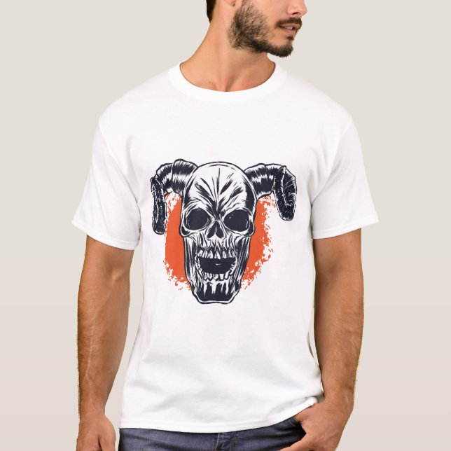 Halloweenmonster   t shirt (Framsida)