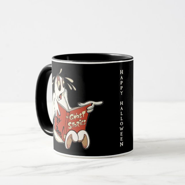 Halloweenmugg med spökhistorier mugg (Framsida vänster)