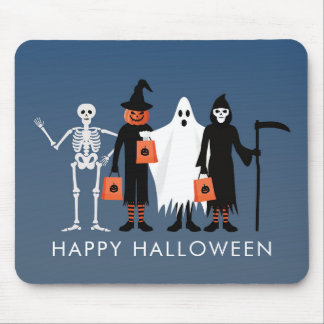 Halloweenmusmatta för trick or treaters musmatta