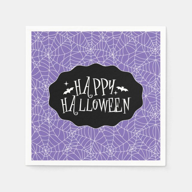 Halloweenpapper Pappersservett (Framsidan)