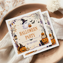 Halloweenparty pappersservett