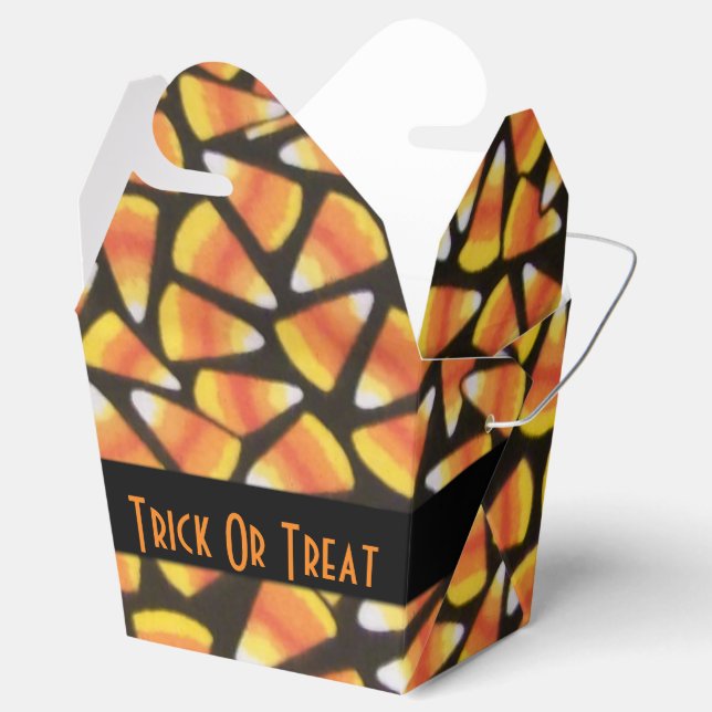 Halloweenpresent Ask-trick-or-treat Favor-box Presentaskar (Öppnad)