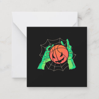 Halloweenpresent | Basket Halloween Anteckningskort