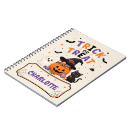 Halloweenpresent eller Bus eller Bös med Personlig Anteckningsbok