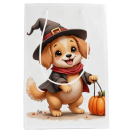 Halloweenpresentväska för valp