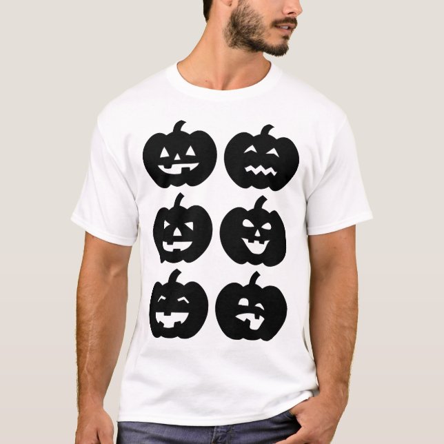 Halloweenpumpa T Shirt (Framsida)