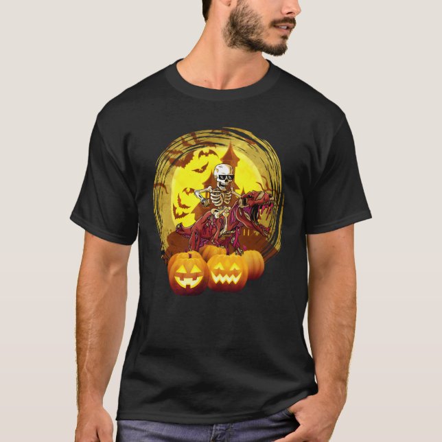 HalloweenRe-vänner T Shirt (Framsida)