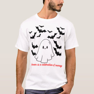 Halloweens-premien anpassar klassiska T-shirts