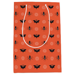 Halloweenspinder, fladdermus & cobweb mönster