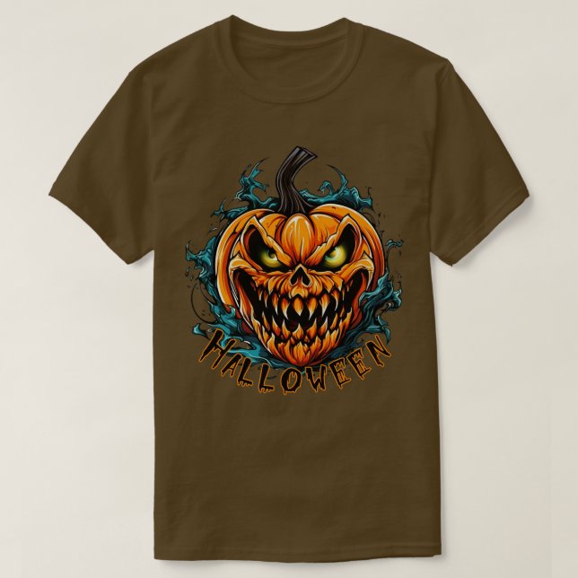 Halloweenspooky T Shirt (Design framsida)