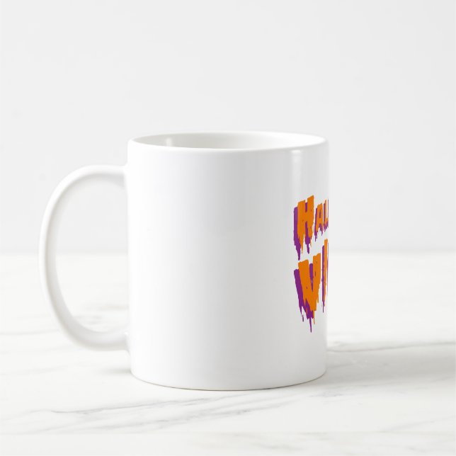 Halloweenstämning Kaffemugg (Vänster)