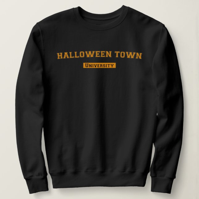 Halloweentown Universiteten Womens Sweatshirt T Shirt (Design framsida)