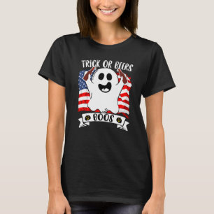 Halloweentrick eller öl som dricker Party Ghost Co T Shirt