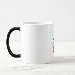 Halloweenvägen till kaffet magisk mugg