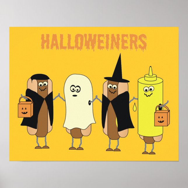 Halloweiners Poster (Framsidan)