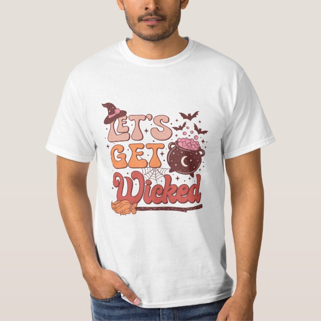 Halloweins låter bli att skämmas t shirt (Framsida)