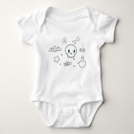 Hallowen Baby Body kostym T Shirt