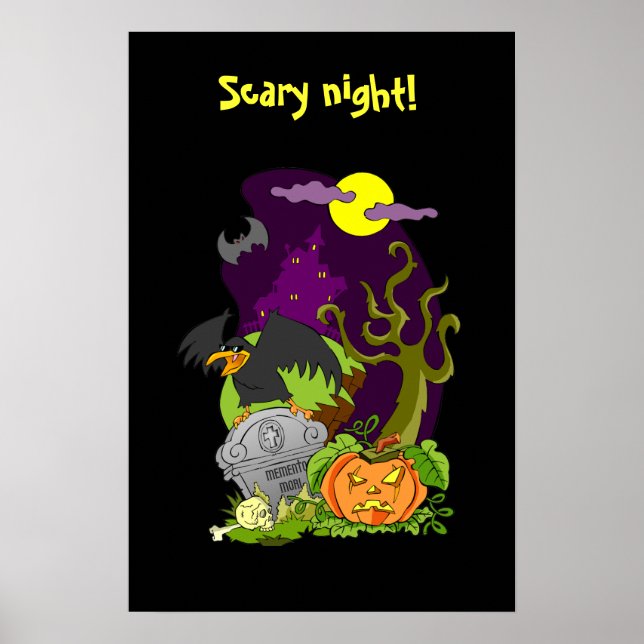 Hallowen Bus eller godis? Poster (Framsidan)