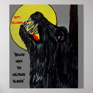HALLOWEN VAR VÄLDIGT MEDVETEN OM poster MÅNE