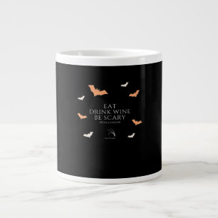 Hallowine Halloween-citat Ät Drick Jumbo Mugg