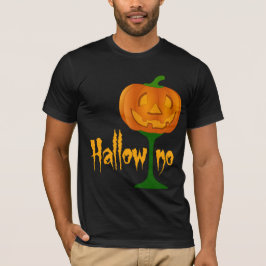 Hallowino Pumpkin Vin Glass Halloween T-shirt