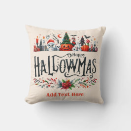 Hallowmas DECOR Halloween jul Mashup Kudde