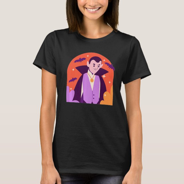 Hallowwen 31 Scary Cute 6 T Shirt (Framsida)