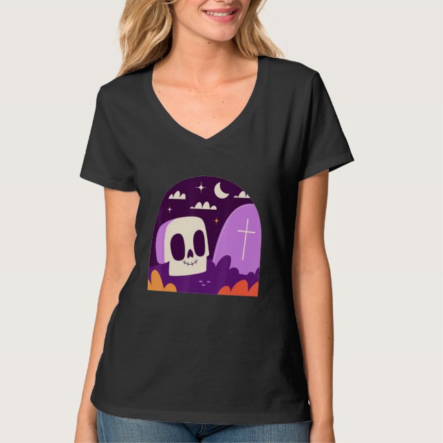 Hallowwen October 31 Scary  Cute 1 T Shirt (Framsida)