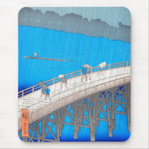 Hällregn vid Hiroshige Musmatta
