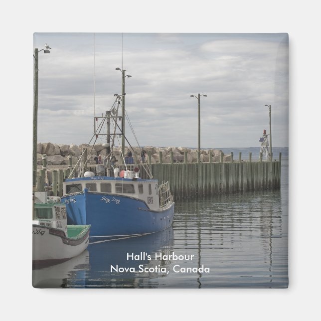 Hall's Harbour Magnet (Framsidan)