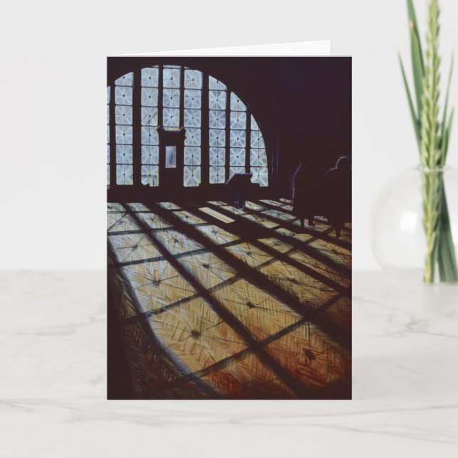 Halls of Freedom, Ellis Island Greeting Card Kort (Framsida)