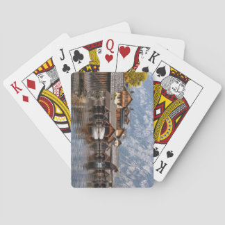 Hallstatt Austria Boathouses på Sjö Casinokort