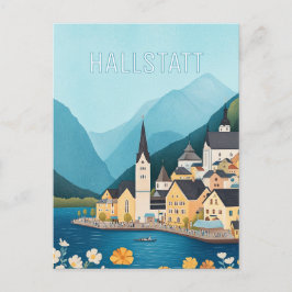 Hallstatt Austria Travel Vykort